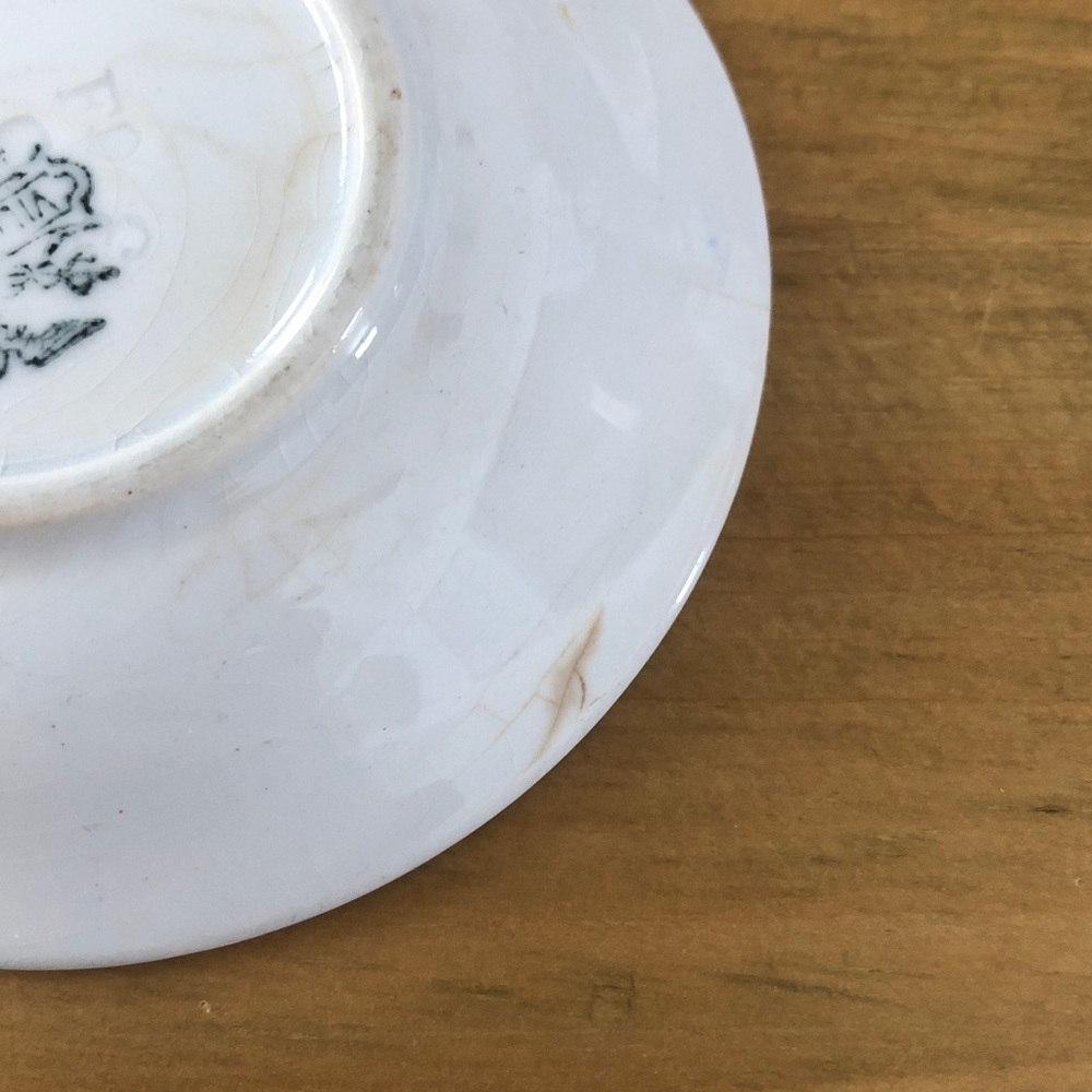 Vintage mini saucers - Picture 8 of 8